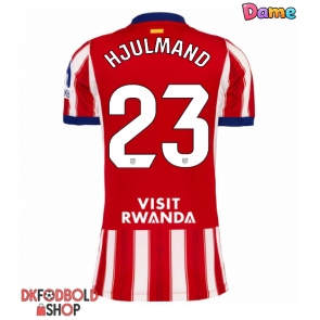 Atletico Madrid Morten Hjulmand #23 Hjemmebanetrøje Dame 2026-27 Kort ærmer